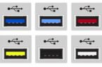 چرا رنگ برخی از پورت‌های USB قرمز است؟