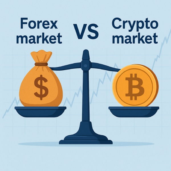 تفاوت فارکس و ارز دیجیتال