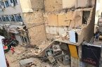 ریزش تالار متروکه در شهرک ولیعصر؛ هیچ مصدومی نداشت