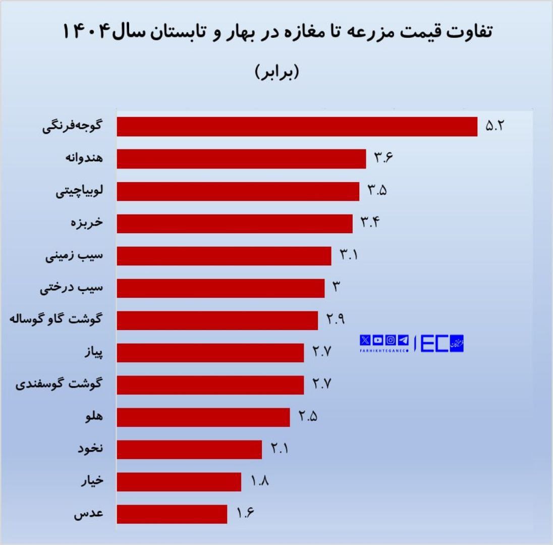 ماجرای فاصله ۳ تا ۵ برابری قیمت لوبیا بین مزرعه تا مغازه چیست؟ ماجرای فاصله ۳ تا ۵ برابری قیمت لوبیا بین مزرعه تا مغازه چیست؟