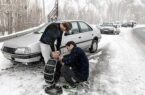 بارش برف و کولاک در جادههای ۱۴ استان بارش برف و کولاک در جادههای ۱۴ استان