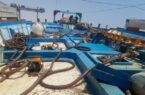 توقیف لنج صیادی حامل ۱۵ هزار لیتر سوخت قاچاق در آبهای کیش توقیف لنج صیادی حامل ۱۵ هزار لیتر سوخت قاچاق در آبهای کیش