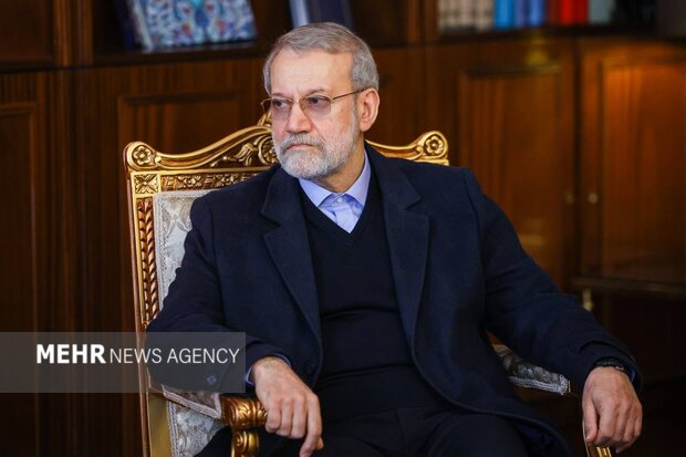 لاریجانی: شکل‌گیری ساختاری برای مذاکرات در حال پیشرفت است