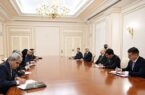 بررسی زیرساختهای جدید ریلی و میادین مشترک نفتی در دیدار وزیر راه با رئیس جمهور آذربایجان بررسی زیرساختهای جدید ریلی و میادین مشترک نفتی در دیدار وزیر راه با رئیس جمهور آذربایجان