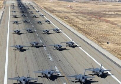 تصویر توجهبرانگیز از پایگاه آمریکا در امارات تصویر توجهبرانگیز از پایگاه آمریکا در امارات