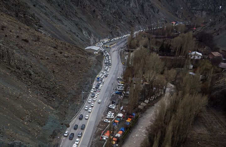 اعمال محدودیتهای ترافیکی در جاده چالوس از ساعت ۱۴ امروز