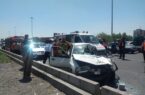 جزئیات تصادف زنجیرهای در اتوبان کرج - قزوین با ۵ مصدوم جزئیات تصادف زنجیرهای در اتوبان کرج – قزوین با ۵ مصدوم