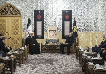 رئیس جمهور با تولیت آستان قدس رضوی دیدار و گفتگو کرد رئیس جمهور با تولیت آستان قدس رضوی دیدار و گفتگو کرد
