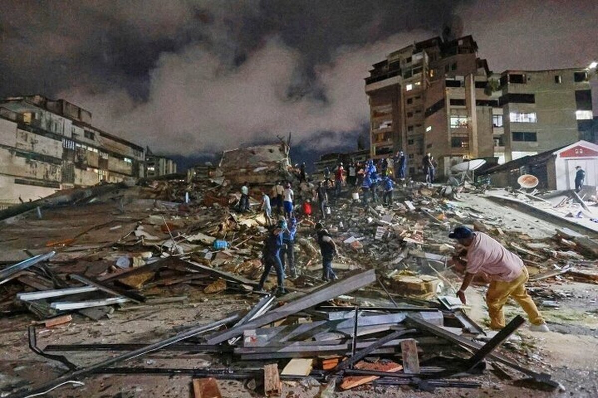 افزایش آمار قربانیان زمینلرزه در ونزوئلا به بیش از ۲۲۰۰ نفر