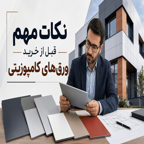 نکات مهم قبل از خرید ورق‌های کامپوزیتی