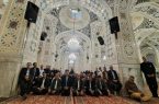 تجدید میثاق مدیران نظام سلامت با آرمان‌های رهبر شهید در جوار حرم رضوی