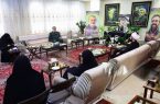 دیدار سرلشکر رضایی با خانواده شهید لاریجانی دیدار سرلشکر رضایی با خانواده شهید لاریجانی
