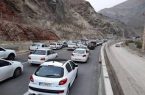 ترافیک ۷ کیلومتری در جاده کندوان
