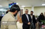 پیمان فلسفی از خبرگزاری مهر بازدید کرد پیمان فلسفی از خبرگزاری مهر بازدید کرد